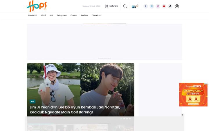 Screenshot von hops.id