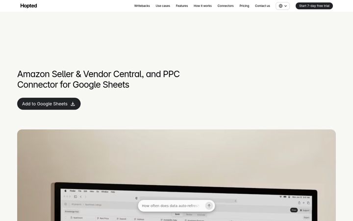 Screenshot of hopted.com