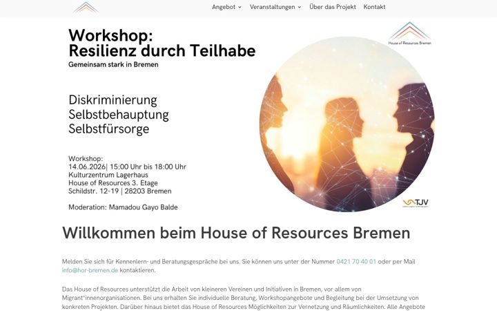Screenshot of hor-bremen.de