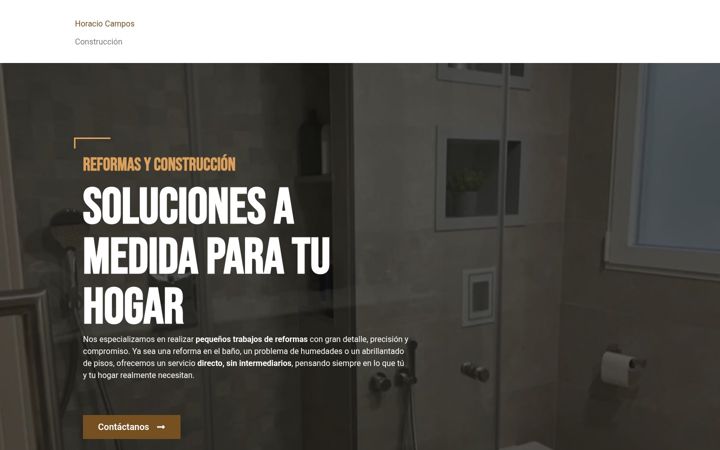Screenshot of horaciocampos.es