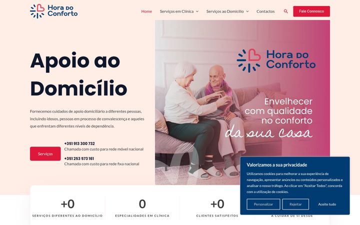 Screenshot of horadoconforto.pt