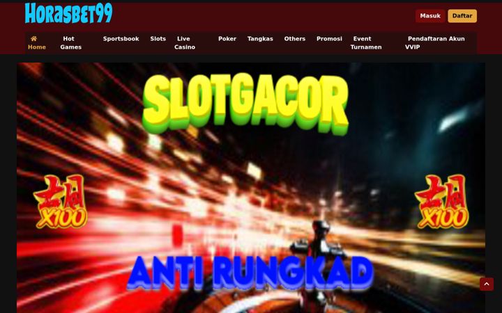 Screenshot of horasbet99.net
