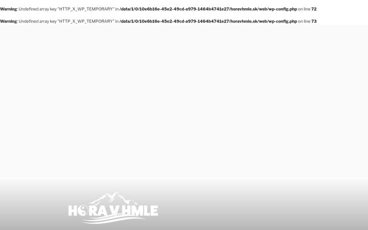 Screenshot of horavhmle.sk