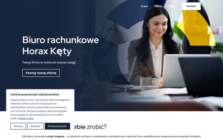 Screenshot of horax.pl