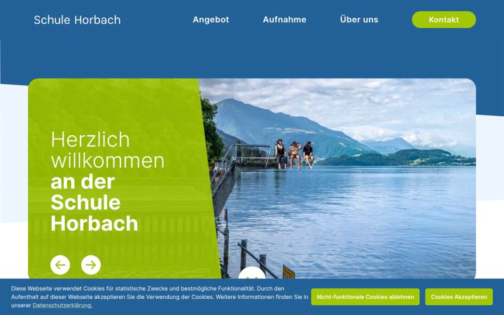 Screenshot of horbach.ch