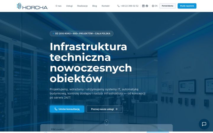 Screenshot of horcha.pl