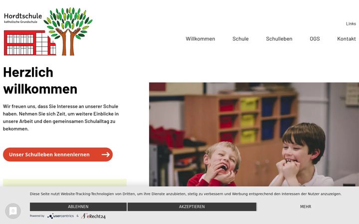 Screenshot of hordtschule.de
