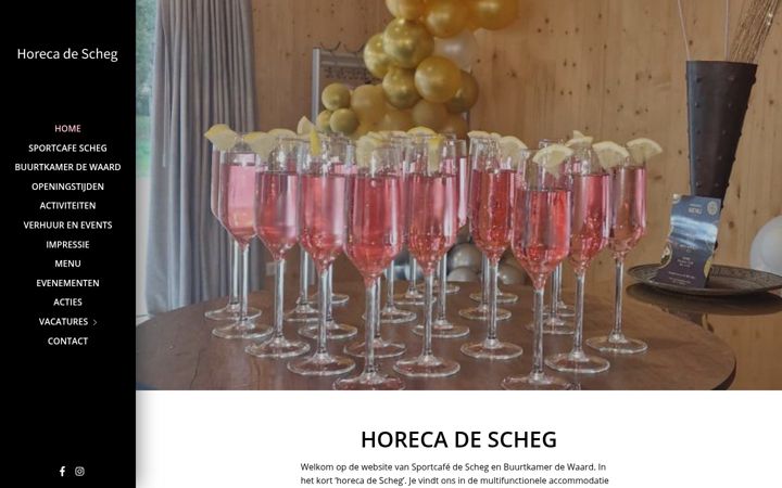 Screenshot of horecadescheg.nl