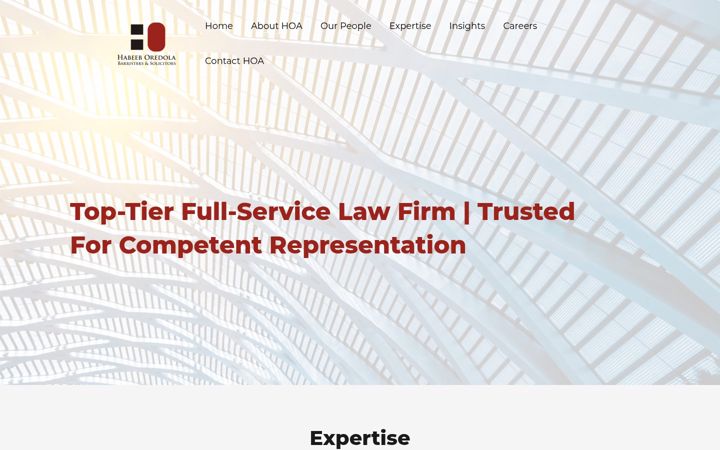 Screenshot of horedolaandassociates.com
