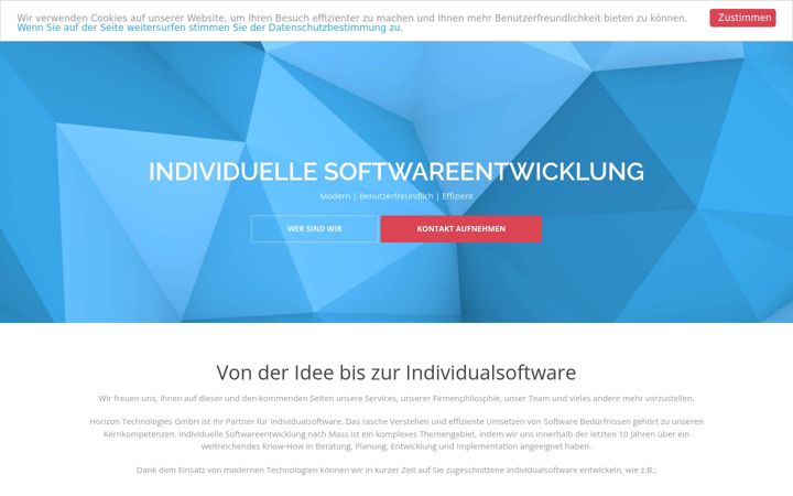 Screenshot of horizon-tech.ch