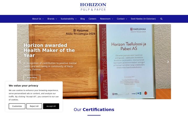 Screenshot of horizon.ee