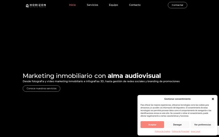 Screenshot of horizonestatemedia.es