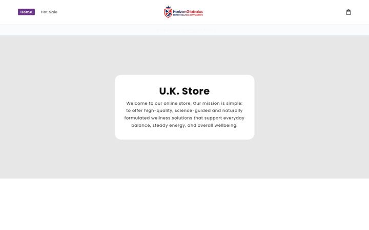 Screenshot of horizonglobalus.com