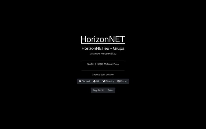 Screenshot of horizonnet.eu