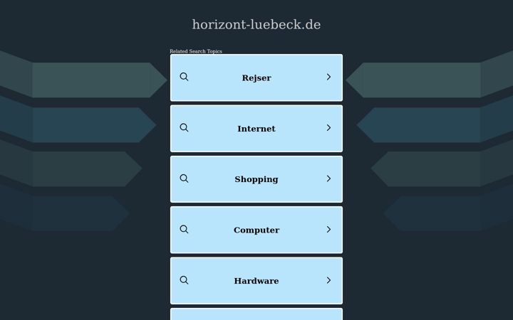 Screenshot of horizont-luebeck.de