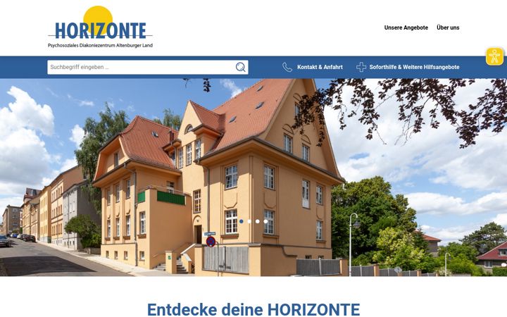Screenshot of horizonte-altenburg.de