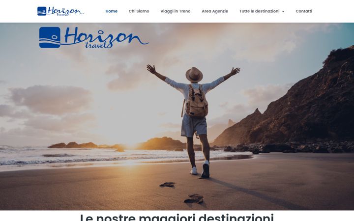 Screenshot of horizonviaggi.it
