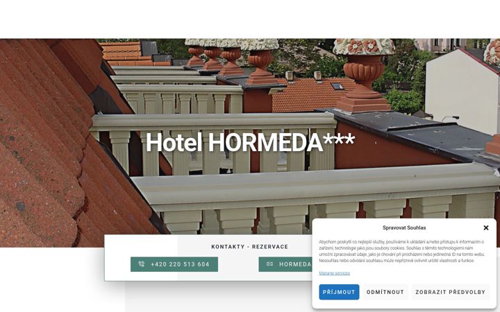 Screenshot of hormeda.cz
