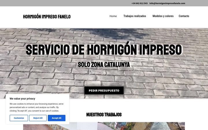 Screenshot of hormigonimpresofanelo.com