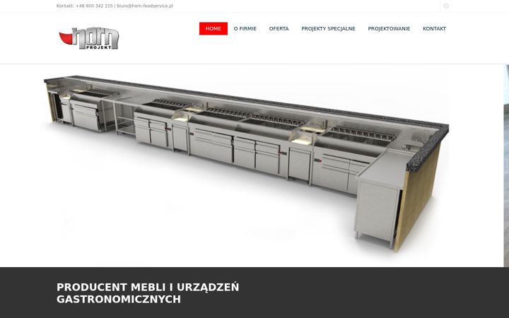 Screenshot of horn-foodservice.pl