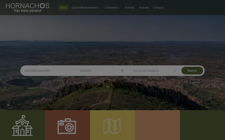 Screenshot of hornachostresvecesparaiso.es