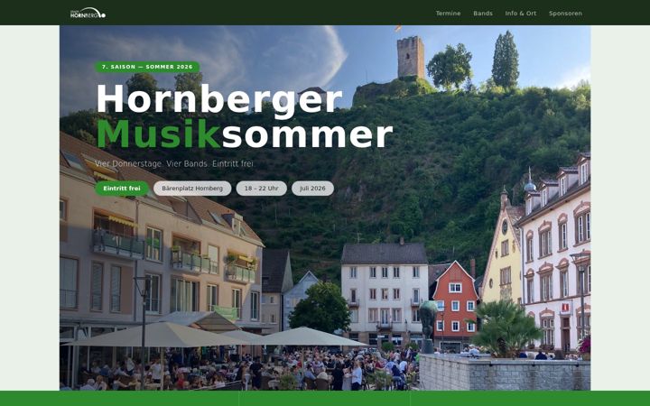 Screenshot of hornberger-musiksommer.de