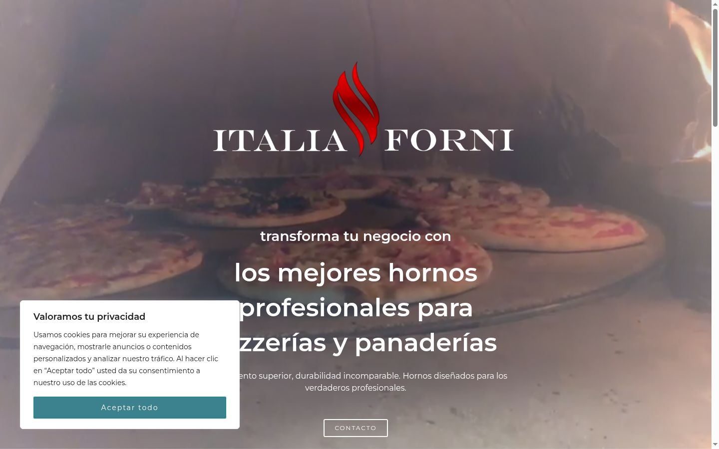 Screenshot του banner συγκατάθεσης που εμφανίστηκε πριν από οποιαδήποτε αλληλεπίδραση