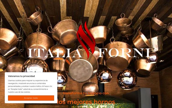 Screenshot of hornosrotatoriosdemexico.com