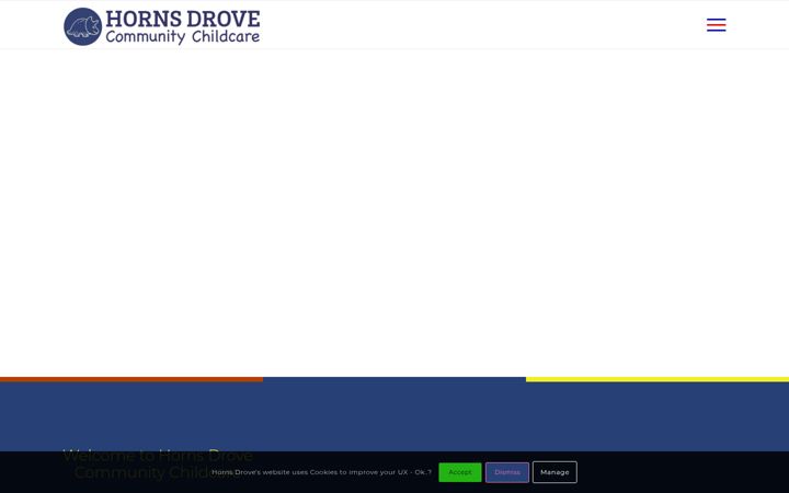 Screenshot of hornsdrove.uk