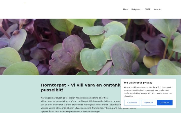 Screenshot of horntorpet.se