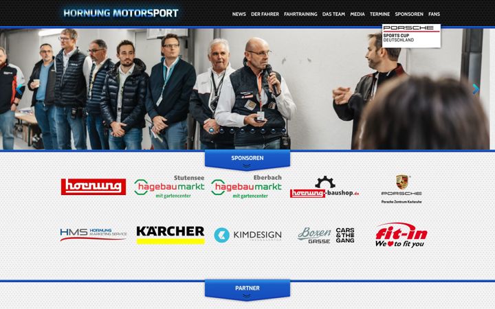 Screenshot of hornung-motorsport.de