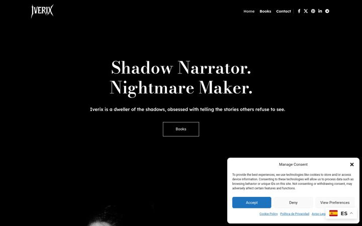 Screenshot of horror-iverix.com