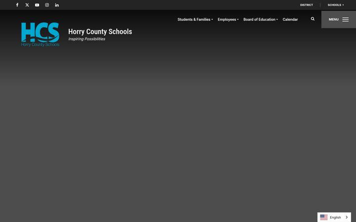 Screenshot of horrycountyschools.net