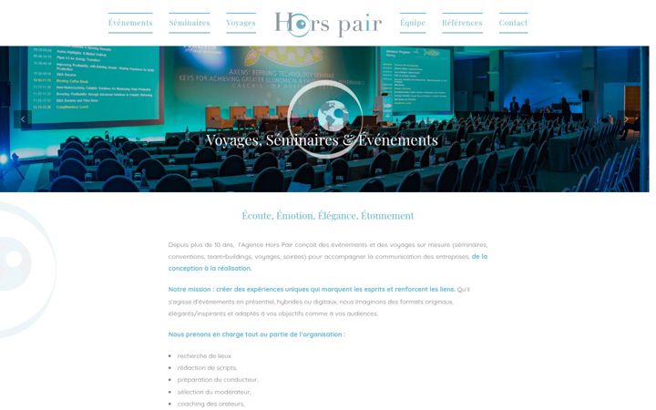 Screenshot of hors-pair.com