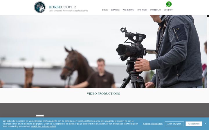 Screenshot di horsecooper.nl
