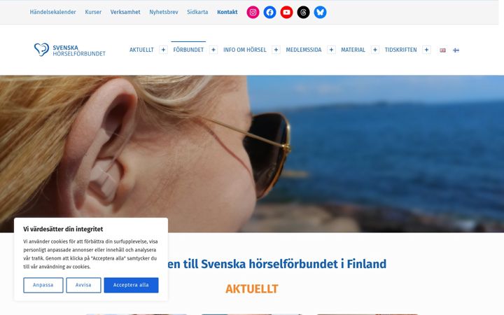 Screenshot of horsel.fi