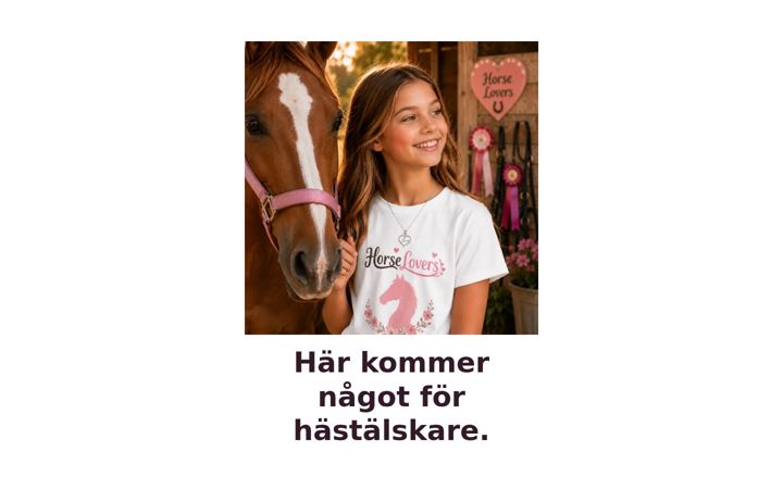Screenshot of horselovers.se