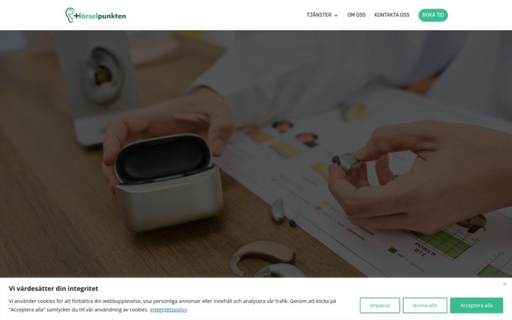 Screenshot of horselpunkten.se