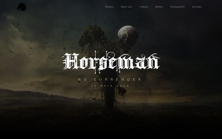 Posnetek zaslona horseman.de