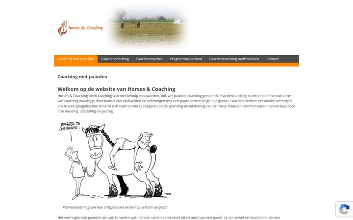 Screenshot of horsesandcoaching.nl