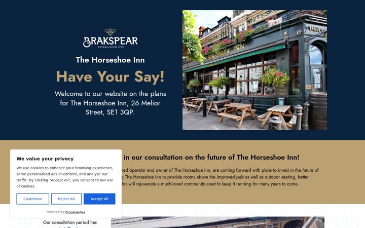 Screenshot of horseshoeinnse1.com