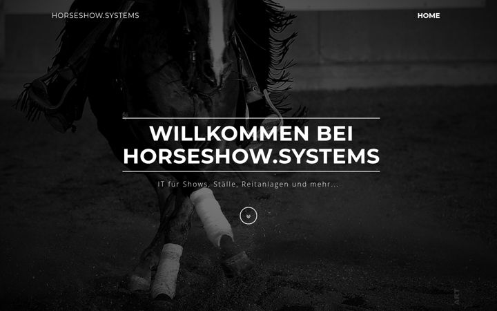 Screenshot of horseshow.systems