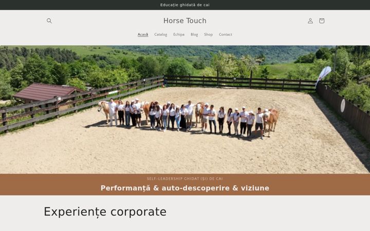 Screenshot of horsetouch.ro