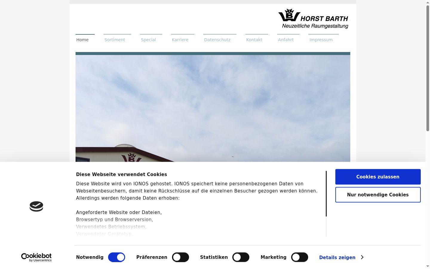 Sutikimo reklamjuostės, rodytos prieš bet kokią sąveiką, ekrano kopija