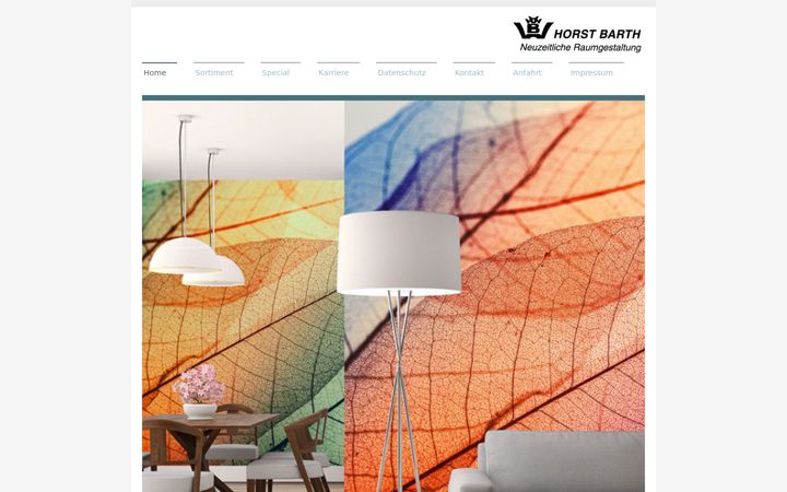 Screenshot of horst-barth.eu