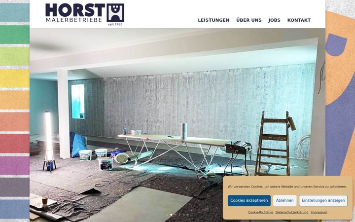 Screenshot of horst-malerbetriebe.de