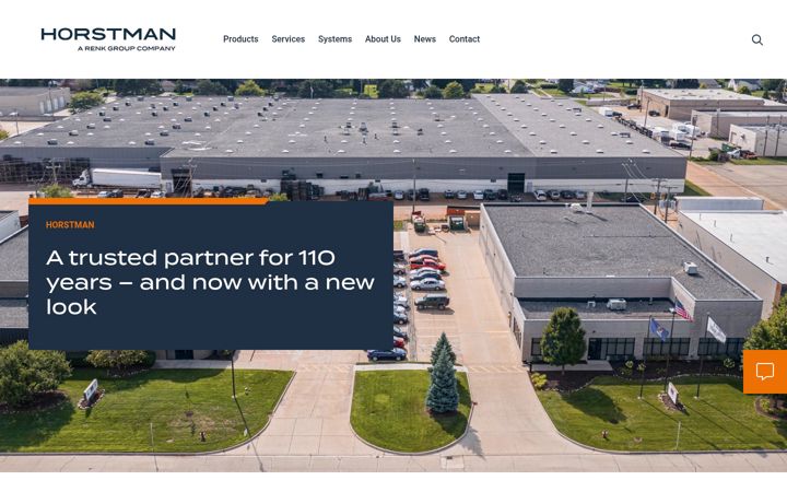 Screenshot of horstmangroup.com