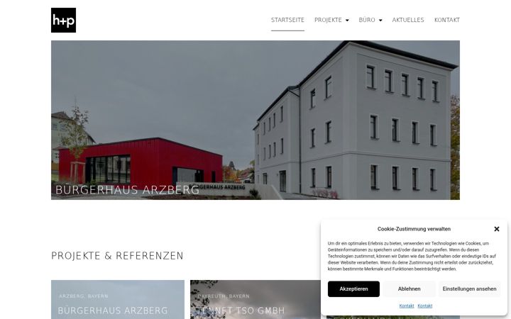 Screenshot of horstmann-partner.de