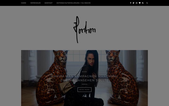 Screenshot of horstson.de