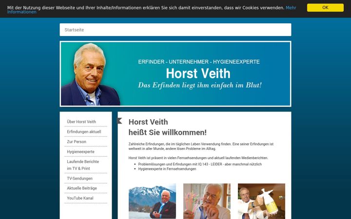 Screenshot of horstveith.de